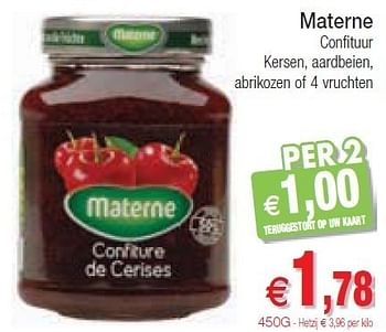 Promoties Materne confituur - Materne - Geldig van 15/05/2012 tot 20/05/2012 bij Intermarche