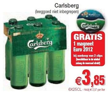 Promoties Carlsberg - Carlsberg Luxe - Geldig van 15/05/2012 tot 20/05/2012 bij Intermarche