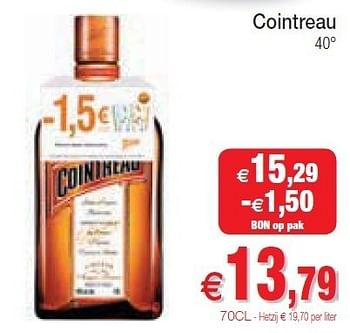 Promoties Cointreau - Cointreau - Geldig van 15/05/2012 tot 20/05/2012 bij Intermarche