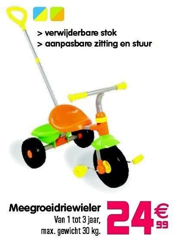 Promoties Meegroeidriewieler - Huismerk - Gifi - Geldig van 15/05/2012 tot 23/05/2012 bij Gifi