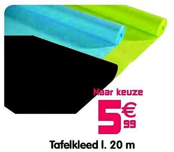 Promoties Tafelkleed l. 20 m - Huismerk - Gifi - Geldig van 15/05/2012 tot 23/05/2012 bij Gifi