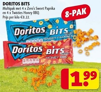 Promoties Doritos bits - Doritos - Geldig van 15/05/2012 tot 27/05/2012 bij Kruidvat