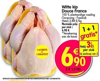 Promoties Witte kip douce france - Huismerk - Match - Geldig van 16/05/2012 tot 22/05/2012 bij Match