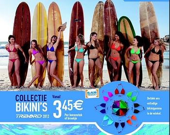 Promoties Collectie bikini’s per bovenstuk of broekje - Tribord - Geldig van 19/05/2012 tot 02/06/2012 bij Decathlon