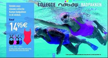 Promoties Badpakken - Nabaiji - Geldig van 19/05/2012 tot 02/06/2012 bij Decathlon