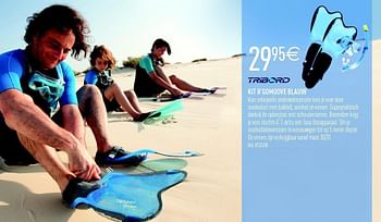 Promoties Kit r`gomoove blauw - Tribord - Geldig van 19/05/2012 tot 02/06/2012 bij Decathlon