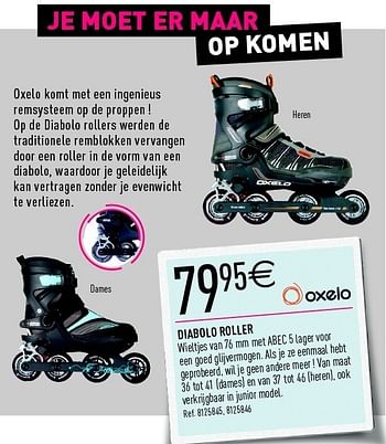 Promoties Diabolo roller - Oxelo - Geldig van 19/05/2012 tot 02/06/2012 bij Decathlon