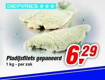Promoties Pladijsfilets gepaneerd - Huismerk - Makro - Geldig van 23/05/2012 tot 05/06/2012 bij Makro