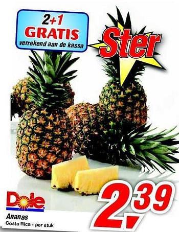 Promoties Ananas - Dole - Geldig van 23/05/2012 tot 05/06/2012 bij Makro