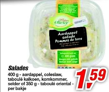 Promoties Salades - Huismerk - Makro - Geldig van 23/05/2012 tot 05/06/2012 bij Makro