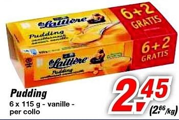 Promoties Pudding - La Laitiere - Geldig van 23/05/2012 tot 05/06/2012 bij Makro