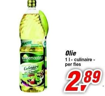 Promoties Olie - Vandermoortele - Geldig van 23/05/2012 tot 05/06/2012 bij Makro