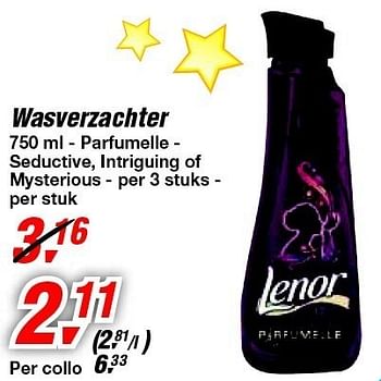 Promoties Wasverzachter - Lenor - Geldig van 23/05/2012 tot 05/06/2012 bij Makro