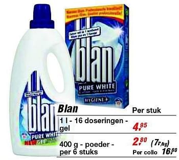 Promoties Blan gel - Blan - Geldig van 23/05/2012 tot 05/06/2012 bij Makro