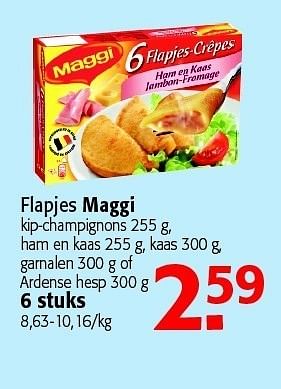 Promotions Flapjes maggi - MAGGI - Valide de 23/05/2012 à 05/06/2012 chez Alvo