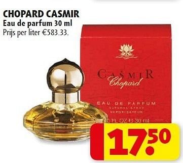 Chopard Chopard casmir eau de parfum Promotie bij Kruidvat