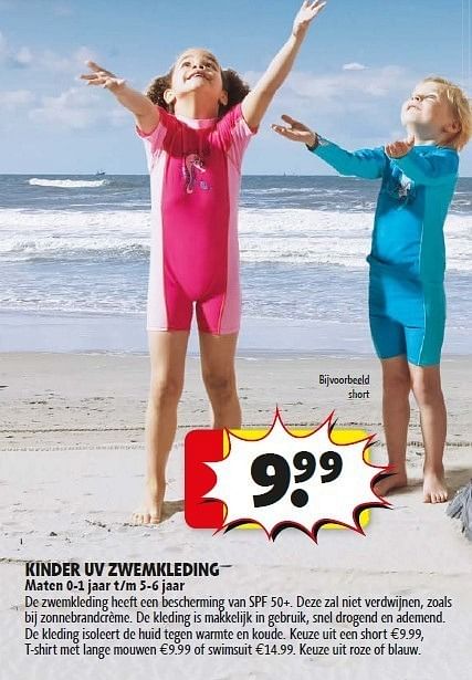 Uv zwemkleding baby kruidvat hot sale