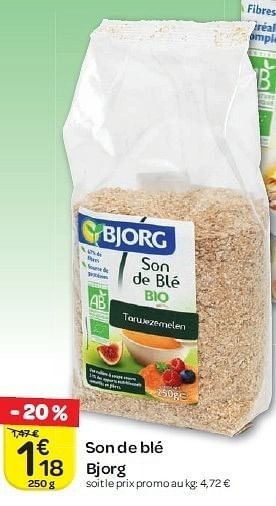Son de blé - Carrefour Bio - 250g