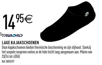 Promoties Lage kajakschoenen - Tribord - Geldig van 02/06/2012 tot 23/06/2012 bij Decathlon