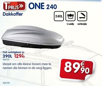 Promoties Dakkoffer - One - Geldig van 07/06/2012 tot 07/07/2012 bij Auto 5