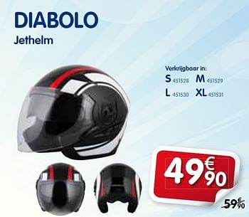 Promoties Jethelm - Diabolo - Geldig van 07/06/2012 tot 07/07/2012 bij Auto 5