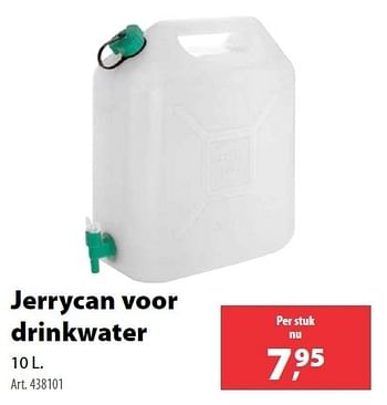 Verdorie Volgen optocht Huismerk - Gamma Jerrycan voor drinkwater - Promotie bij Gamma