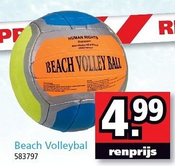 Promoties Beach volleybal - Huismerk - Intertoys - Geldig van 25/06/2012 tot 15/07/2012 bij Intertoys