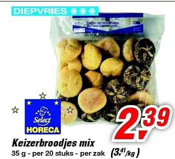Promotions Keizerbroodjes mix - Produit maison - Makro - Valide de 30/06/2012 à 17/07/2012 chez Makro