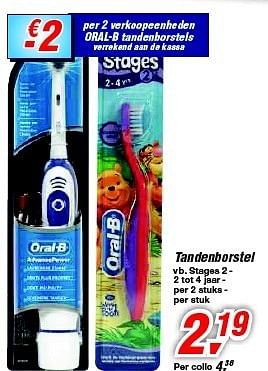 Promoties Tandenborstel - Oral-B - Geldig van 30/06/2012 tot 17/07/2012 bij Makro