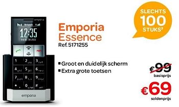 Promoties Emporia essence - Emporia - Geldig van 30/06/2012 tot 31/07/2012 bij Carrefour