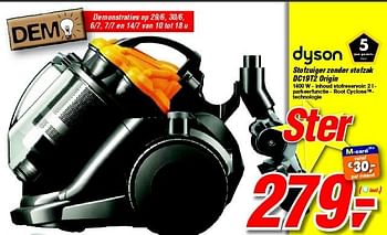 Promoties Stofzuiger zonder stofzak dc19t2 origin - Dyson - Geldig van 30/06/2012 tot 17/07/2012 bij Makro