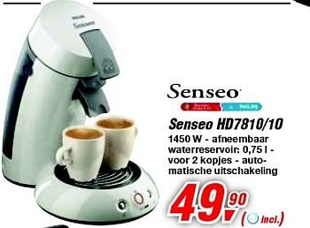 Promoties Senseo hd7810-10 - Philips - Geldig van 30/06/2012 tot 17/07/2012 bij Makro