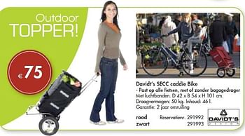Promoties Davidt’s secc caddie bike - Roncato - Geldig van 04/07/2012 tot 17/07/2012 bij Colruyt