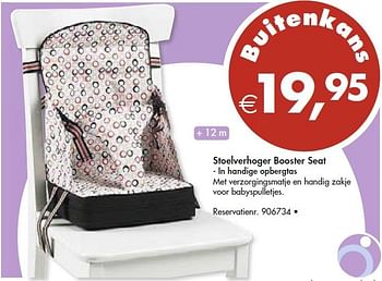 Promoties Stoelverhoger booster seat - Huismerk - Colruyt - Geldig van 04/07/2012 tot 17/07/2012 bij Colruyt