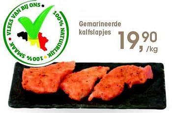 Promoties Gemarineerde kalfslapjes - Huismerk - Spar  - Geldig van 05/07/2012 tot 17/07/2012 bij Spar