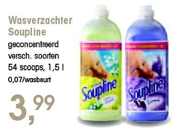 Promotions Wasverzachter soupline - Soupline - Valide de 05/07/2012 à 17/07/2012 chez Spar