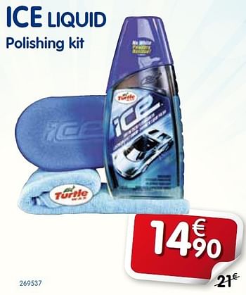 Promoties Ice liquid polishing kit - Turtle wax - Geldig van 09/07/2012 tot 08/08/2012 bij Auto 5