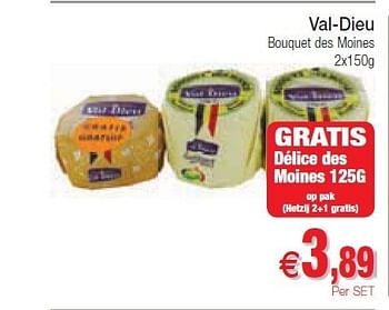 Promoties Val-dieu bouquet des moines - Val Dieu - Geldig van 10/07/2012 tot 15/07/2012 bij Intermarche