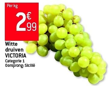 Promoties Witte druiven victoria - Huismerk - Match Food & More - Geldig van 11/07/2012 tot 17/07/2012 bij Match Food & More