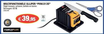 Promoties Multifunctionele slijper pow.x135 - Powerplus - Geldig van 11/07/2012 tot 22/07/2012 bij Hubo