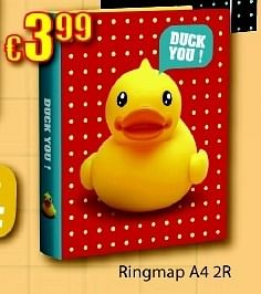 Promoties Ringmap a4 2r - Duck Style - Geldig van 06/08/2012 tot 05/09/2012 bij ToyChamp
