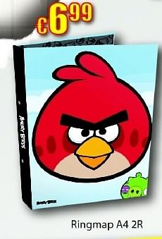 Promoties Ringmap a4 2r - Angry Birds - Geldig van 06/08/2012 tot 05/09/2012 bij ToyChamp