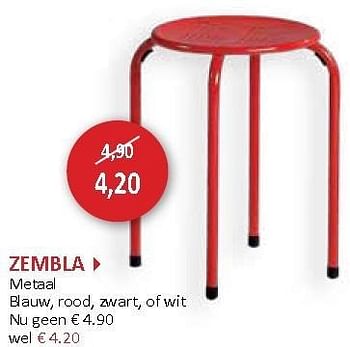 Promoties Zembla metaal - Huismerk - Weba - Geldig van 16/08/2012 tot 13/09/2012 bij Weba