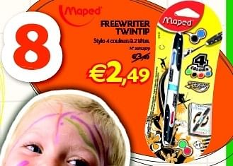 Promotions Freewriter twintip - Maped - Valide de 21/08/2012 à 06/09/2012 chez Fun