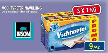 Promoties Vochtvreter navulling - Bison - Geldig van 23/08/2012 tot 19/09/2012 bij Orga