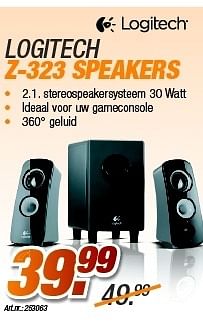 Promotions Logitech z-323 speakers - Logitech - Valide de 27/08/2012 à 09/09/2012 chez Auva