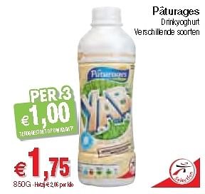 Promoties Drinkyoghurt - Paturages - Geldig van 28/08/2012 tot 02/09/2012 bij Intermarche