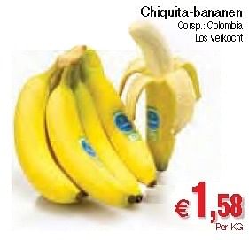 Promotions Chiquita-bananen - Chiquita - Valide de 28/08/2012 à 02/09/2012 chez Intermarche