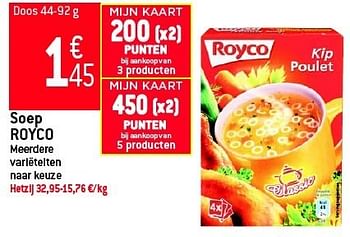 Promoties Soep royco - Royco - Geldig van 29/08/2012 tot 04/09/2012 bij Match Food & More