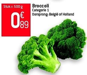 Promotions Broccoli - Produit Maison - Match Food & More - Valide de 29/08/2012 à 04/09/2012 chez Match Food & More